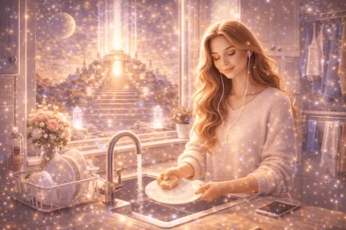 Занимаясь бытом