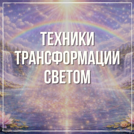 Мастер класс "Техники трансформации Светом"